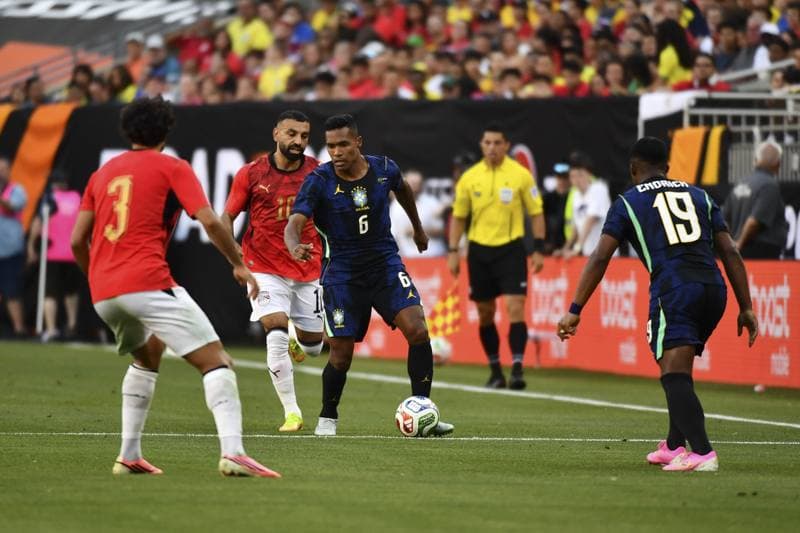 Football. International Friendly. Brazil - Egypt. 06.06.2026