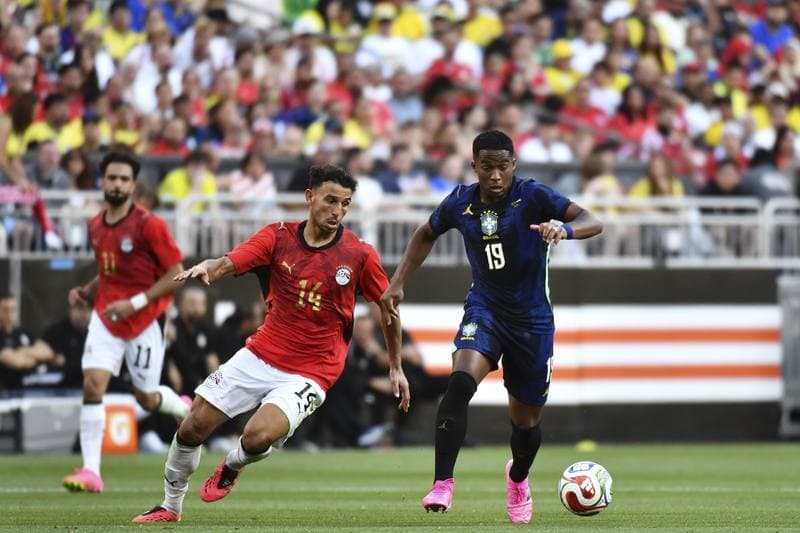Football. International Friendly. Brazil - Egypt. 06.06.2026