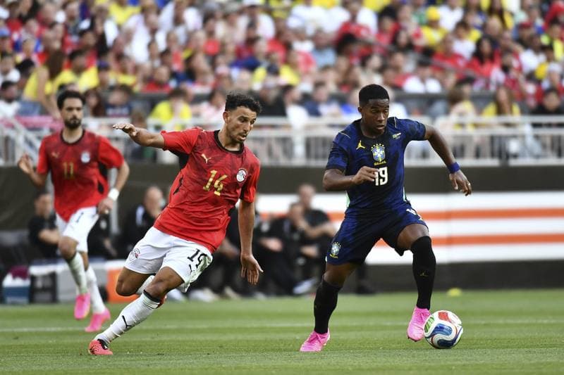 Football. International Friendly. Brazil - Egypt. 06.06.2026