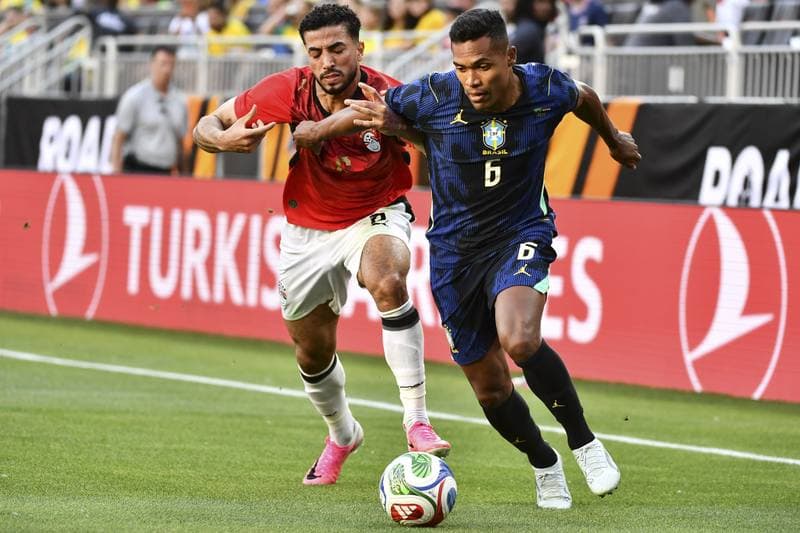 Football. International Friendly. Brazil - Egypt. 06.06.2026