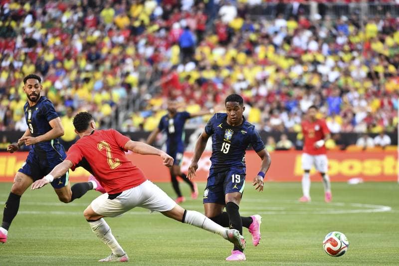 Football. International Friendly. Brazil - Egypt. 06.06.2026