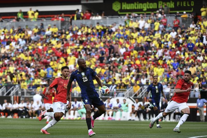 Football. International Friendly. Brazil - Egypt. 06.06.2026