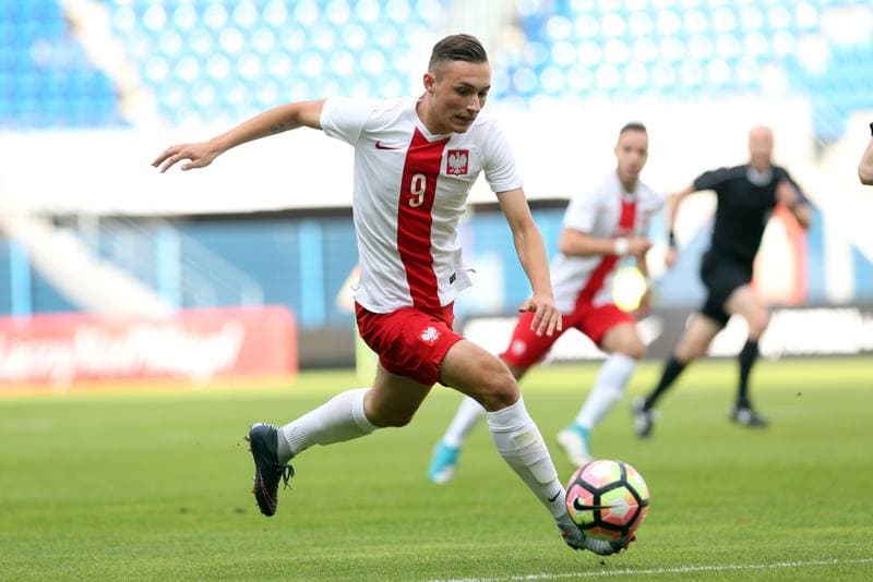 Football. UEFA U19 Championship Qualifiers. Northern Ireland - Poland. 04.10.2017
