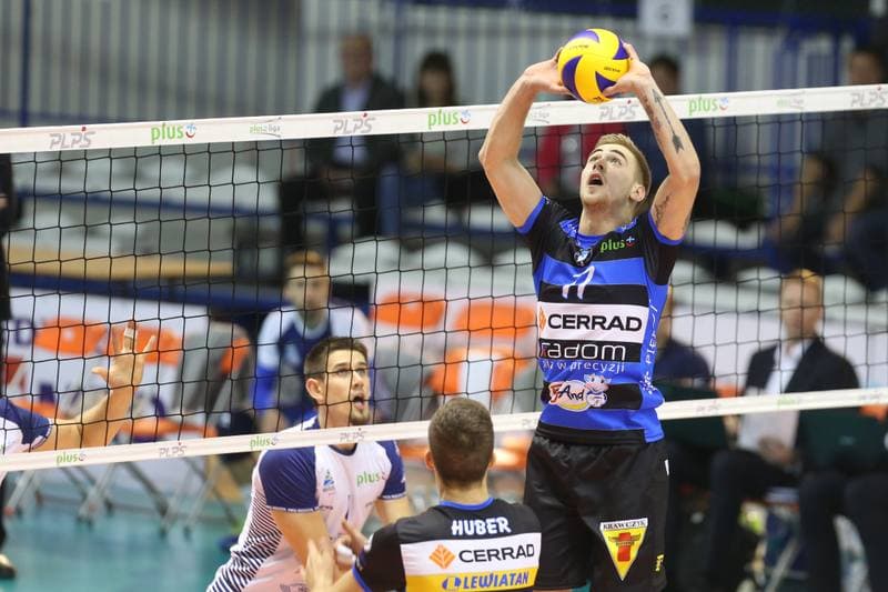 Volleyball. PlusLiga. MKS Bedzin - Cerrad Czarni Radom. 04.10.2017