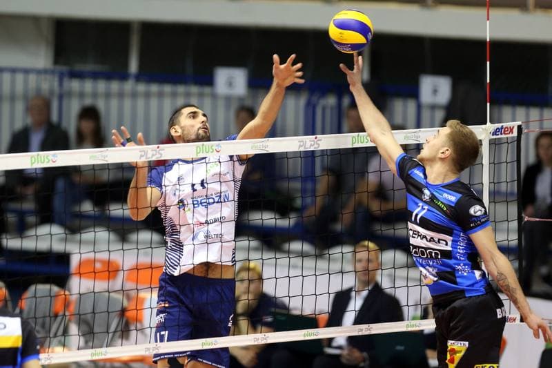 Volleyball. PlusLiga. MKS Bedzin - Cerrad Czarni Radom. 04.10.2017