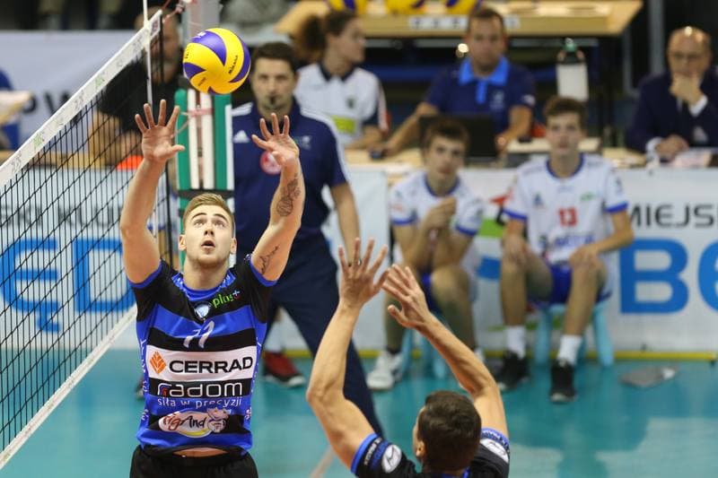 Volleyball. PlusLiga. MKS Bedzin - Cerrad Czarni Radom. 04.10.2017