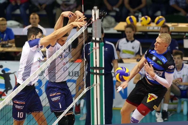 Volleyball. PlusLiga. MKS Bedzin - Cerrad Czarni Radom. 04.10.2017