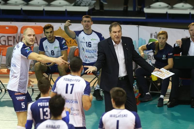 Volleyball. PlusLiga. MKS Bedzin - Cerrad Czarni Radom. 04.10.2017