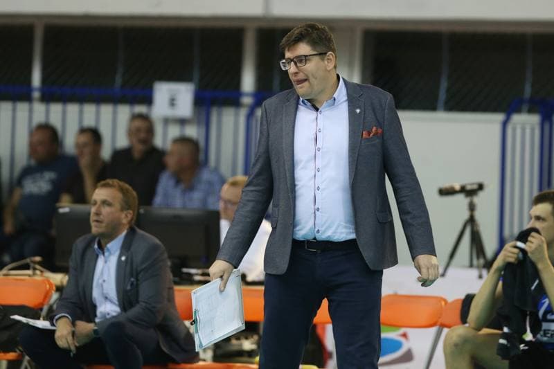 Volleyball. PlusLiga. MKS Bedzin - Cerrad Czarni Radom. 04.10.2017