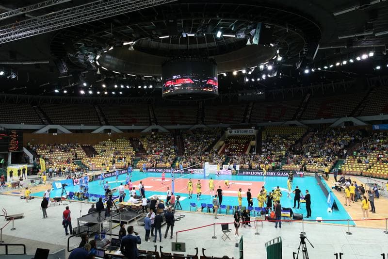 Volleyball. PlusLiga. GKS Katowice - Luczniczka Bydgoszcz. 04.10.2017