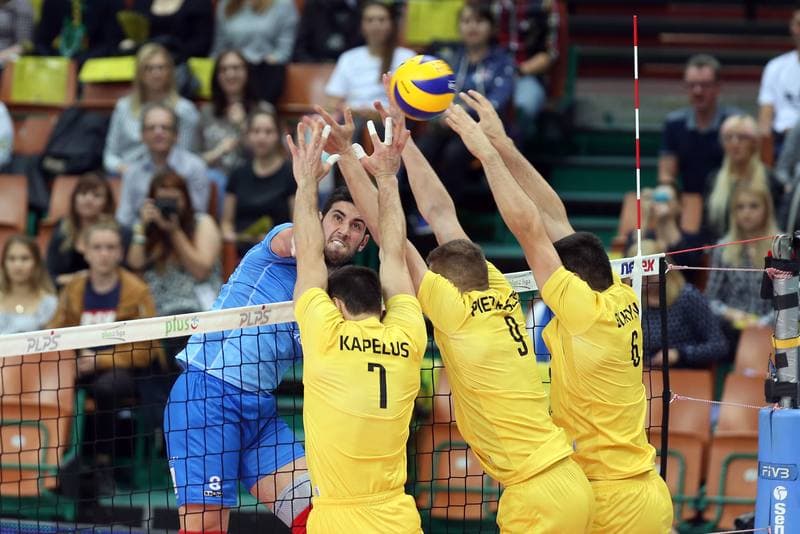Volleyball. PlusLiga. GKS Katowice - Luczniczka Bydgoszcz. 04.10.2017