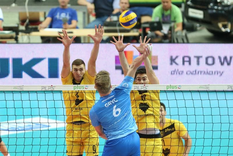 Volleyball. PlusLiga. GKS Katowice - Luczniczka Bydgoszcz. 04.10.2017