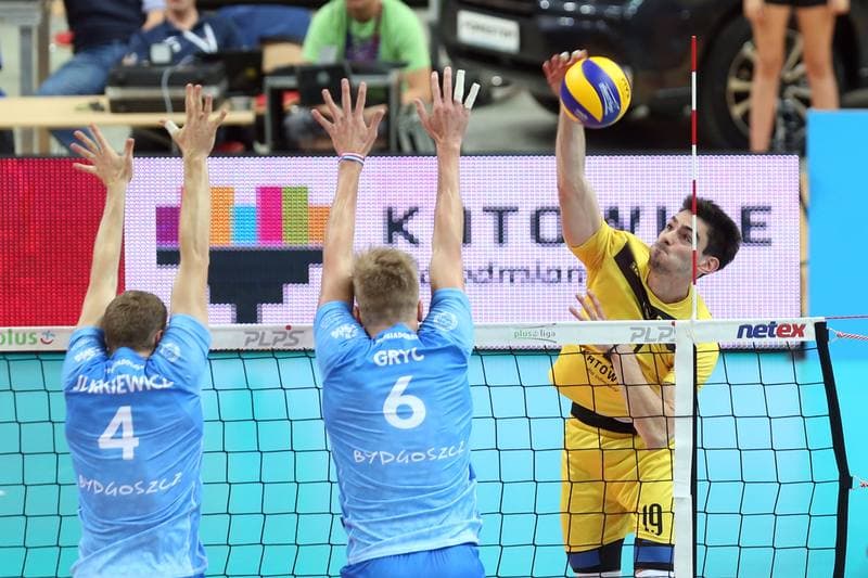 Volleyball. PlusLiga. GKS Katowice - Luczniczka Bydgoszcz. 04.10.2017
