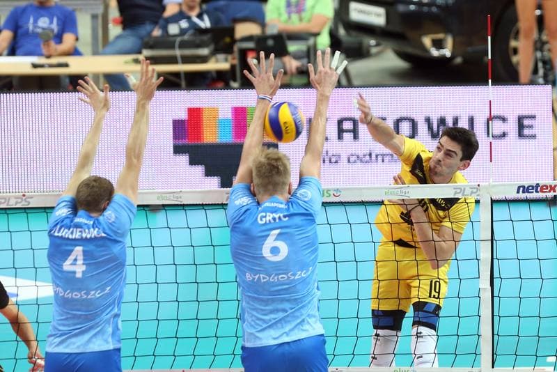 Volleyball. PlusLiga. GKS Katowice - Luczniczka Bydgoszcz. 04.10.2017