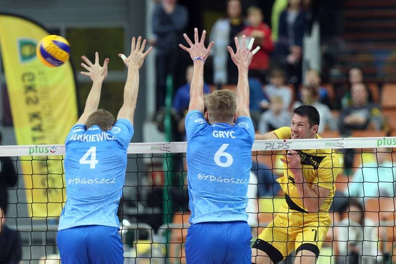 Volleyball. PlusLiga. GKS Katowice - Luczniczka Bydgoszcz. 04.10.2017