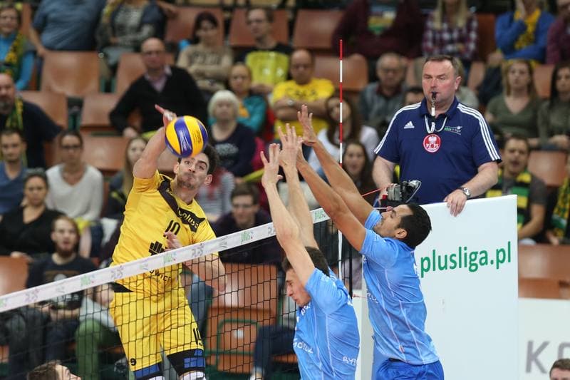 Volleyball. PlusLiga. GKS Katowice - Luczniczka Bydgoszcz. 04.10.2017