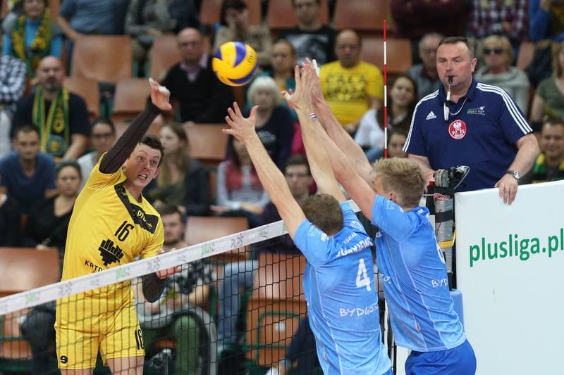 Volleyball. PlusLiga. GKS Katowice - Luczniczka Bydgoszcz. 04.10.2017