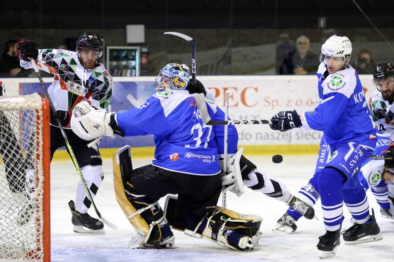 Ice Hockey. Polska Hokej Liga. GKS Tychy - Unia Oswiecim. 06.10.2017