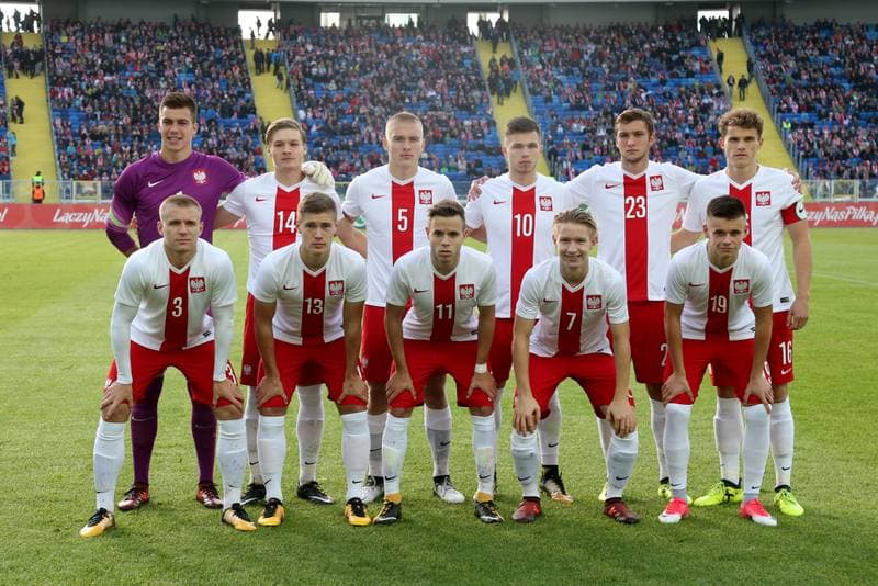 Football. U19 European Championship Qualifiers. Poland - Belarus. 07.10.2017