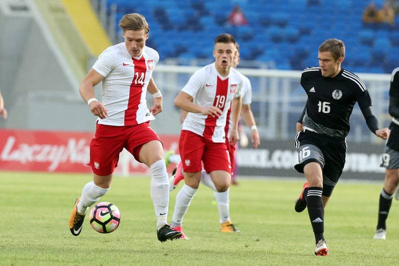 Football. U19 European Championship Qualifiers. Poland - Belarus. 07.10.2017