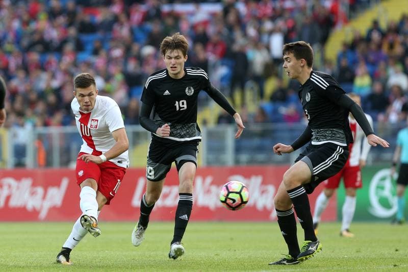 Football. U19 European Championship Qualifiers. Poland - Belarus. 07.10.2017