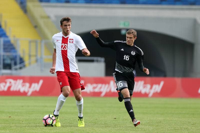 Football. U19 European Championship Qualifiers. Poland - Belarus. 07.10.2017