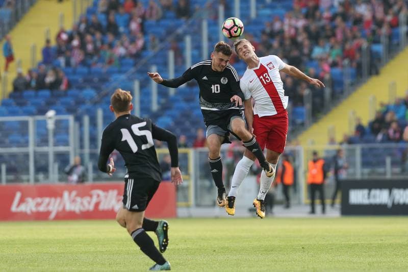 Football. U19 European Championship Qualifiers. Poland - Belarus. 07.10.2017