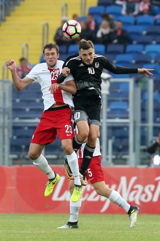 Football. U19 European Championship Qualifiers. Poland - Belarus. 07.10.2017