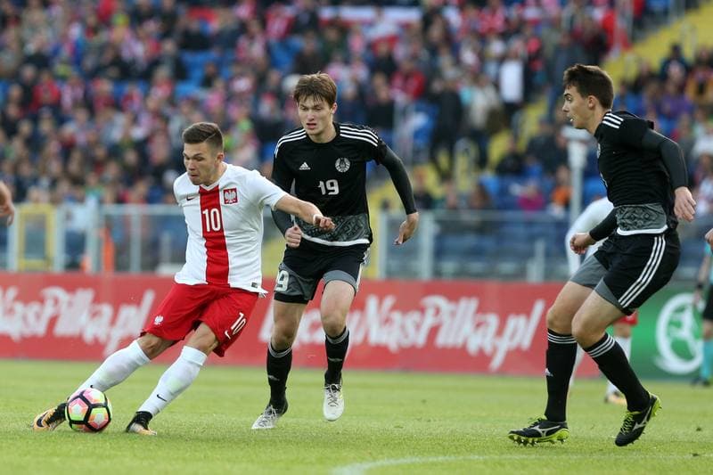 Football. U19 European Championship Qualifiers. Poland - Belarus. 07.10.2017