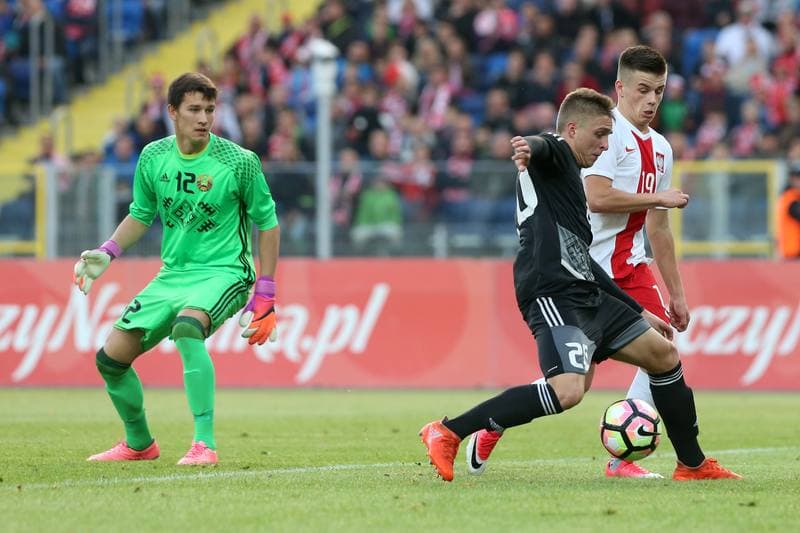 Football. U19 European Championship Qualifiers. Poland - Belarus. 07.10.2017