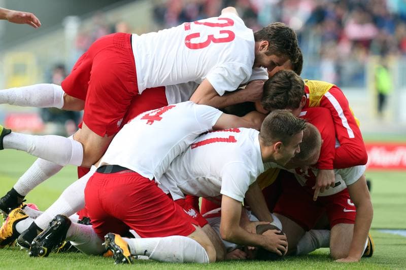 Football. U19 European Championship Qualifiers. Poland - Belarus. 07.10.2017