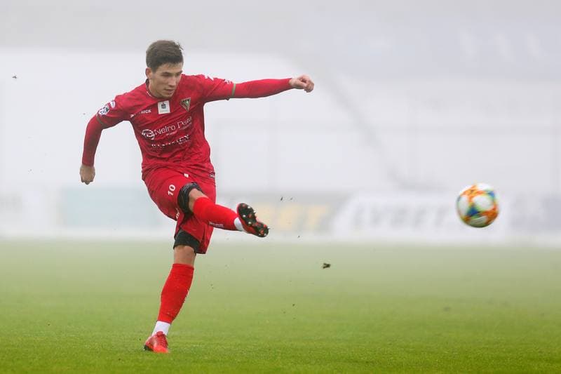 Football. Sparing. Zaglebie Sosnowiec - LKS Lodz. 03.02.2019