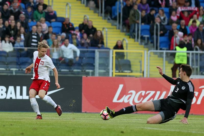 Football. U19 European Championship Qualifiers. Poland - Belarus. 07.10.2017