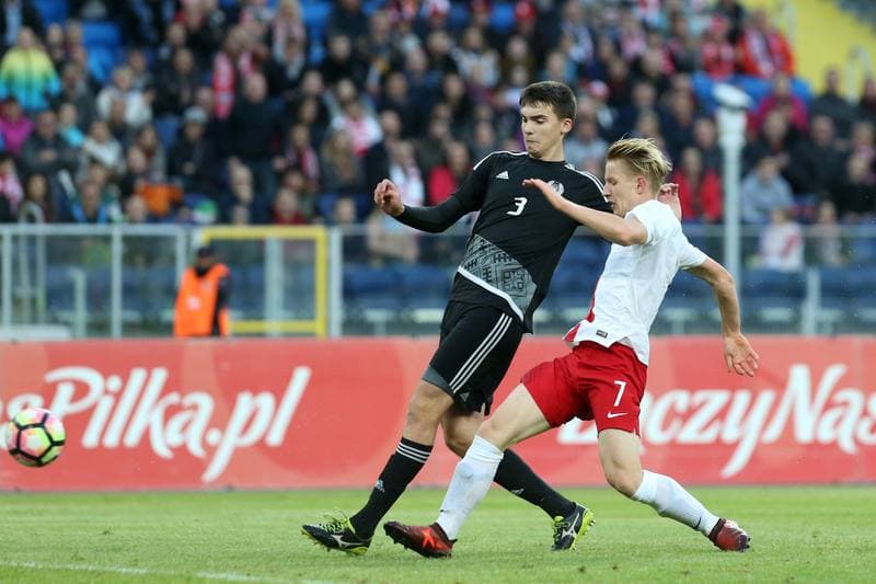 Football. U19 European Championship Qualifiers. Poland - Belarus. 07.10.2017