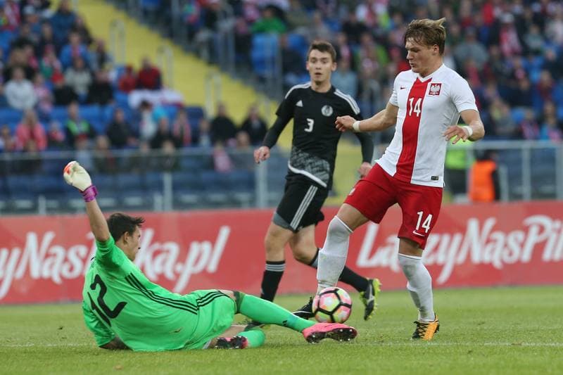 Football. U19 European Championship Qualifiers. Poland - Belarus. 07.10.2017