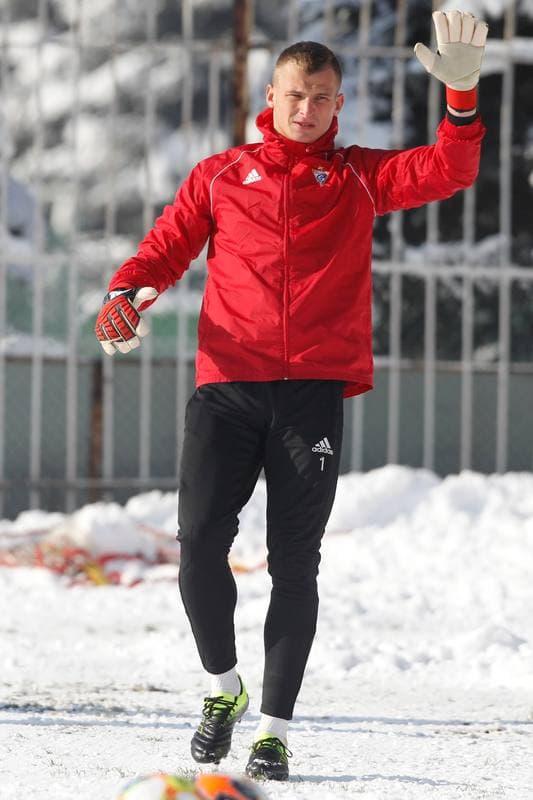 Football. Gornik Zabrze. Training. 05.02.2019