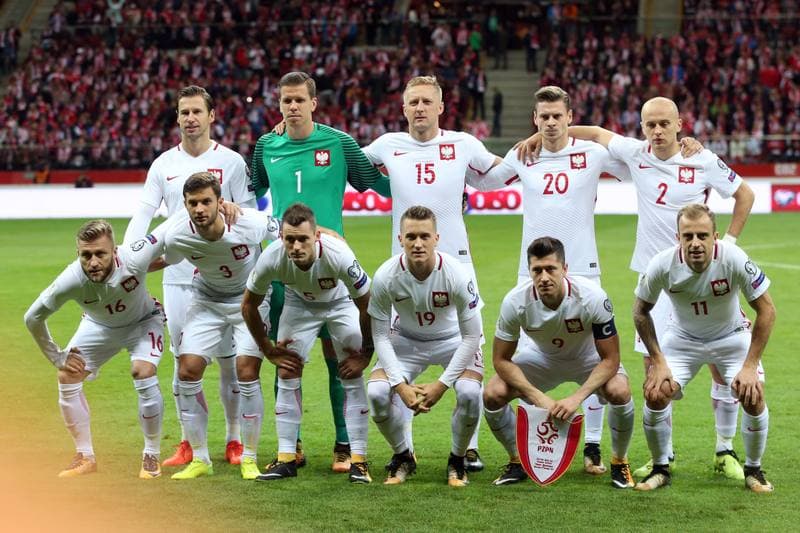 Football. FIFA World Cup Qualifiers. Poland - Montenegro. 08.10.2017