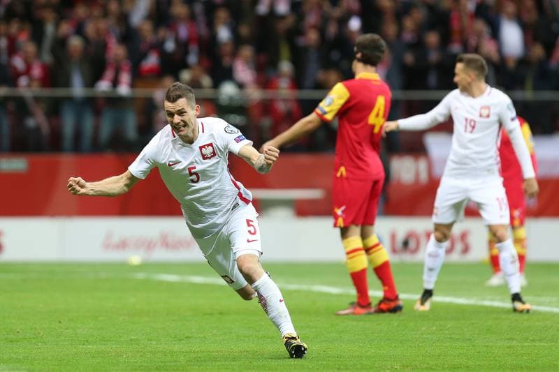 Football. FIFA World Cup Qualifiers. Poland - Montenegro. 08.10.2017