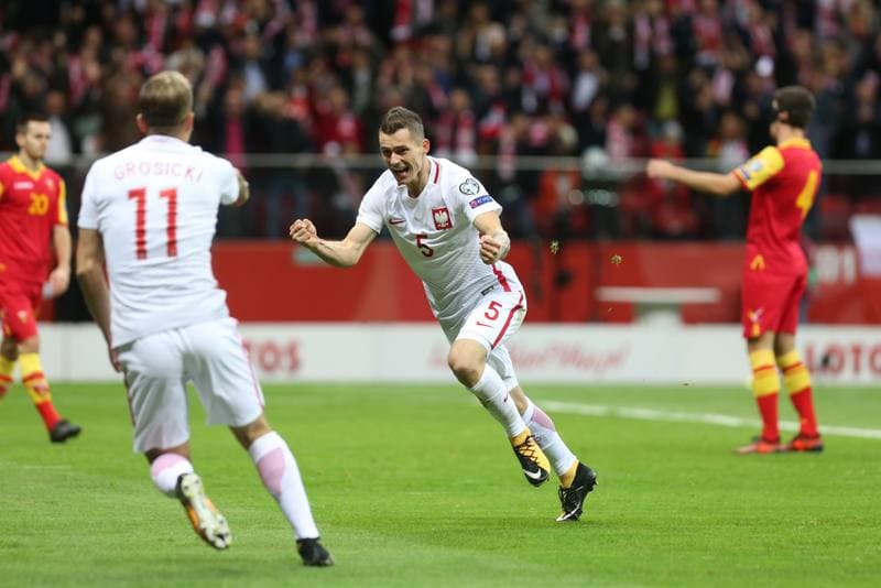 Football. FIFA World Cup Qualifiers. Poland - Montenegro. 08.10.2017