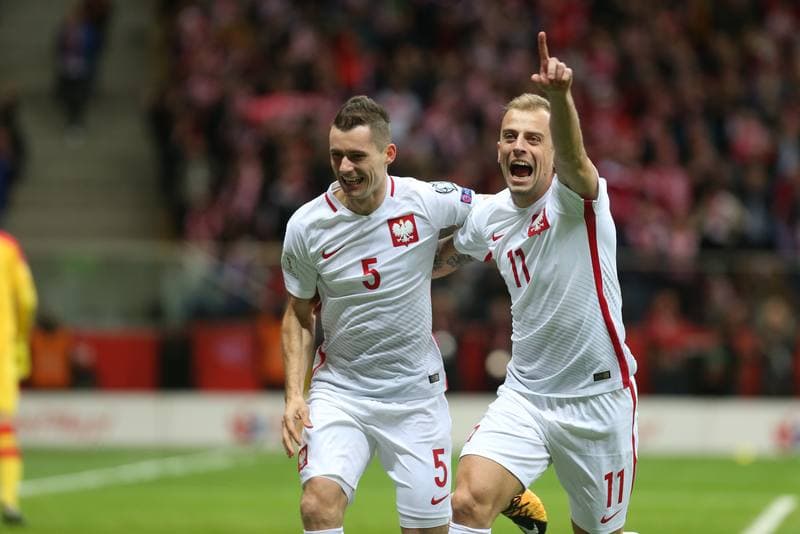 Football. FIFA World Cup Qualifiers. Poland - Montenegro. 08.10.2017