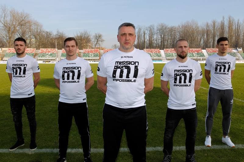 Football. Zaglebie Sosnowiec. Press Conference. 07.02.2019