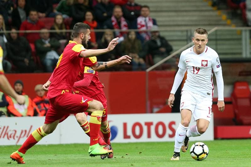 Football. FIFA World Cup Qualifiers. Poland - Montenegro. 08.10.2017