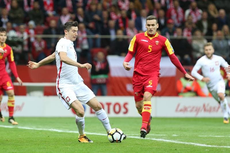 Football. FIFA World Cup Qualifiers. Poland - Montenegro. 08.10.2017