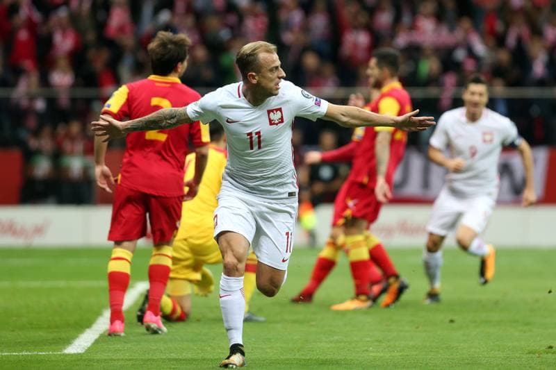 Football. FIFA World Cup Qualifiers. Poland - Montenegro. 08.10.2017