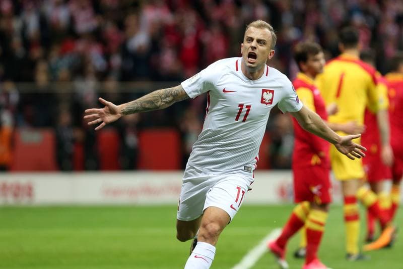 Football. FIFA World Cup Qualifiers. Poland - Montenegro. 08.10.2017