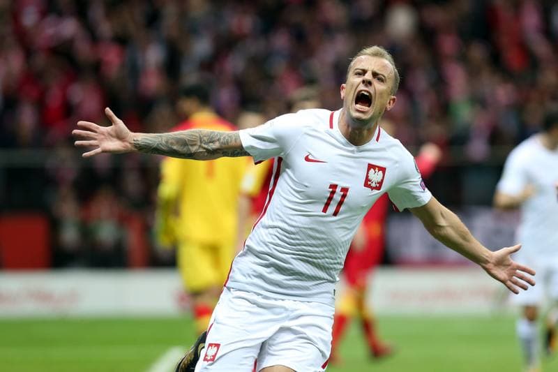 Football. FIFA World Cup Qualifiers. Poland - Montenegro. 08.10.2017