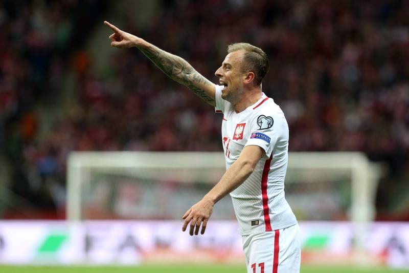 Football. FIFA World Cup Qualifiers. Poland - Montenegro. 08.10.2017