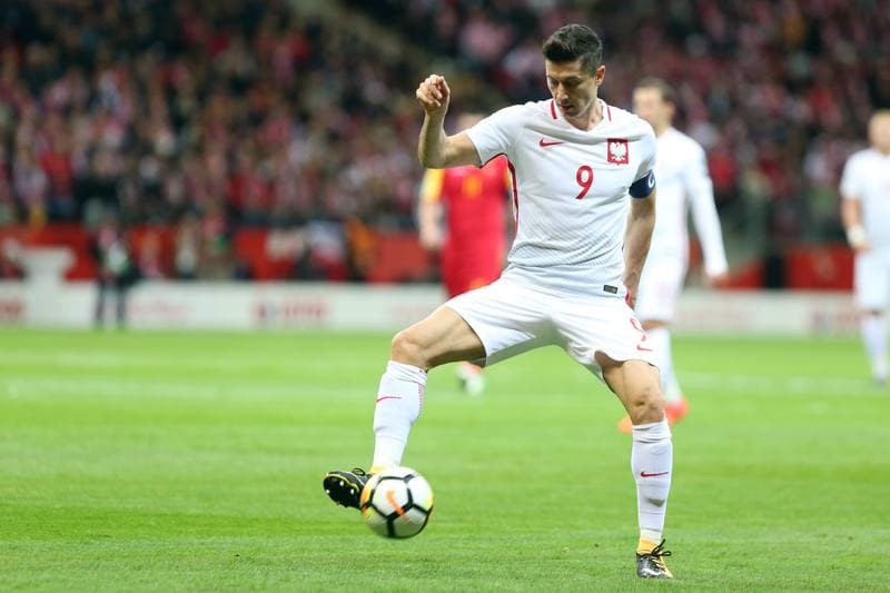 Football. FIFA World Cup Qualifiers. Poland - Montenegro. 08.10.2017