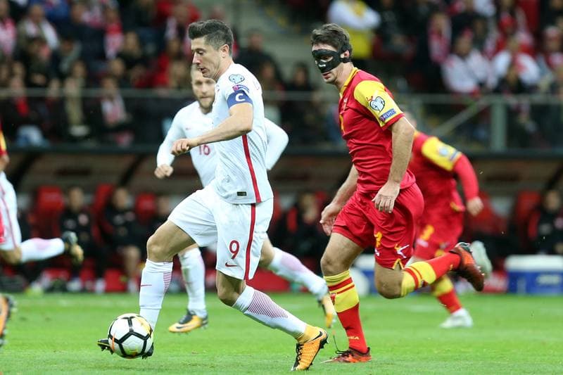 Football. FIFA World Cup Qualifiers. Poland - Montenegro. 08.10.2017
