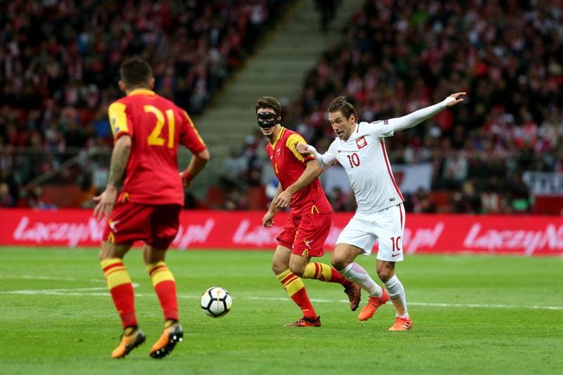 Football. FIFA World Cup Qualifiers. Poland - Montenegro. 08.10.2017
